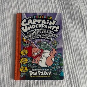 Captain Underpants Full Color Hardcover Book
